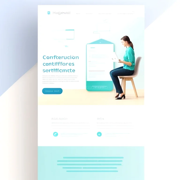 Illustration of a learner engaging with bite-sized online modules